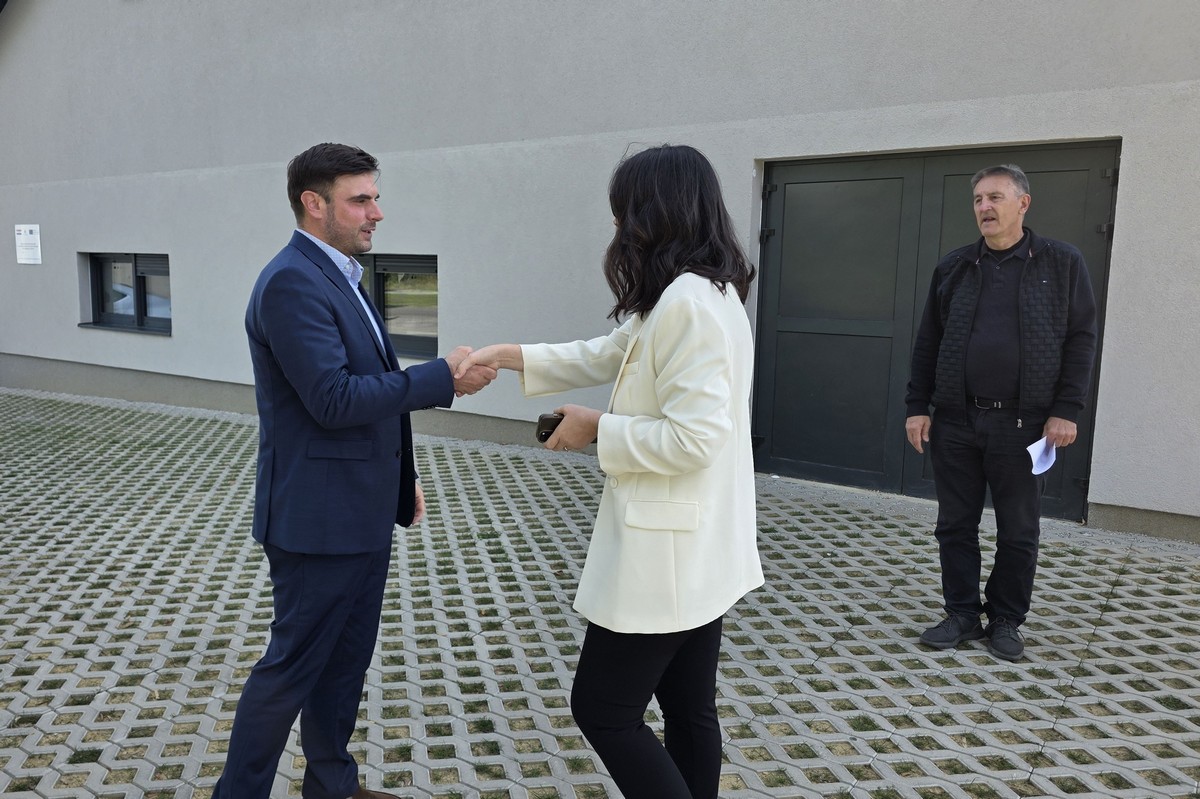 Župan Ivan Celjak u obilasku bolnice