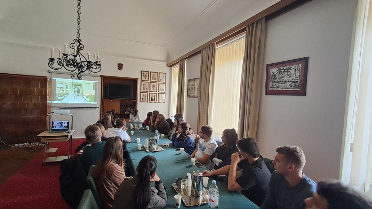 Budući liječnici u posjeti NEUROPSIHIJATRIJSKOJ BOLNICI DR. IVAN BARBOT