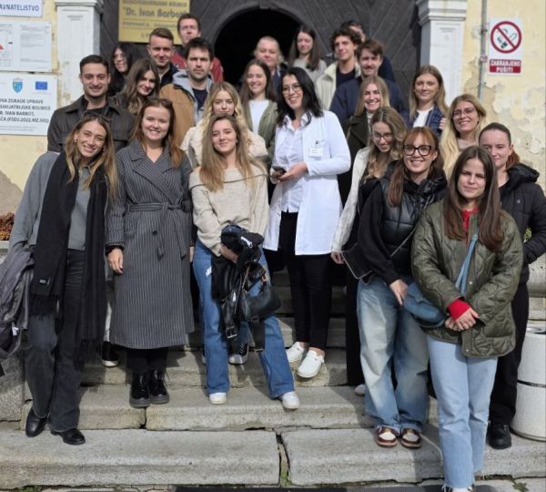 Budući liječnici u posjeti NEUROPSIHIJATRIJSKOJ BOLNICI DR. IVAN BARBOT